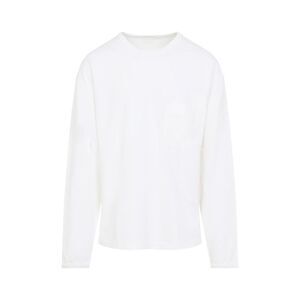 LEMAIRE Men's Long Sleeve Pocket T-Shirt Men WHITE T-Shirts